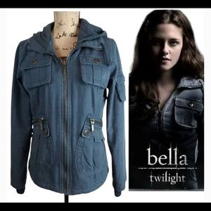 Twilight Bella blue jacket - XS Jack by BB Dakota
